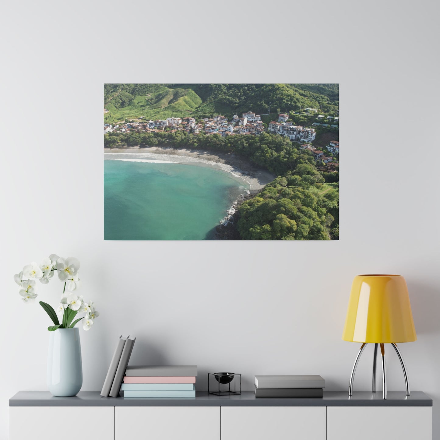 "Tropical Paradise: The Sun-soaked Splendor of Las Catalinas, Guanacaste"- Canvas