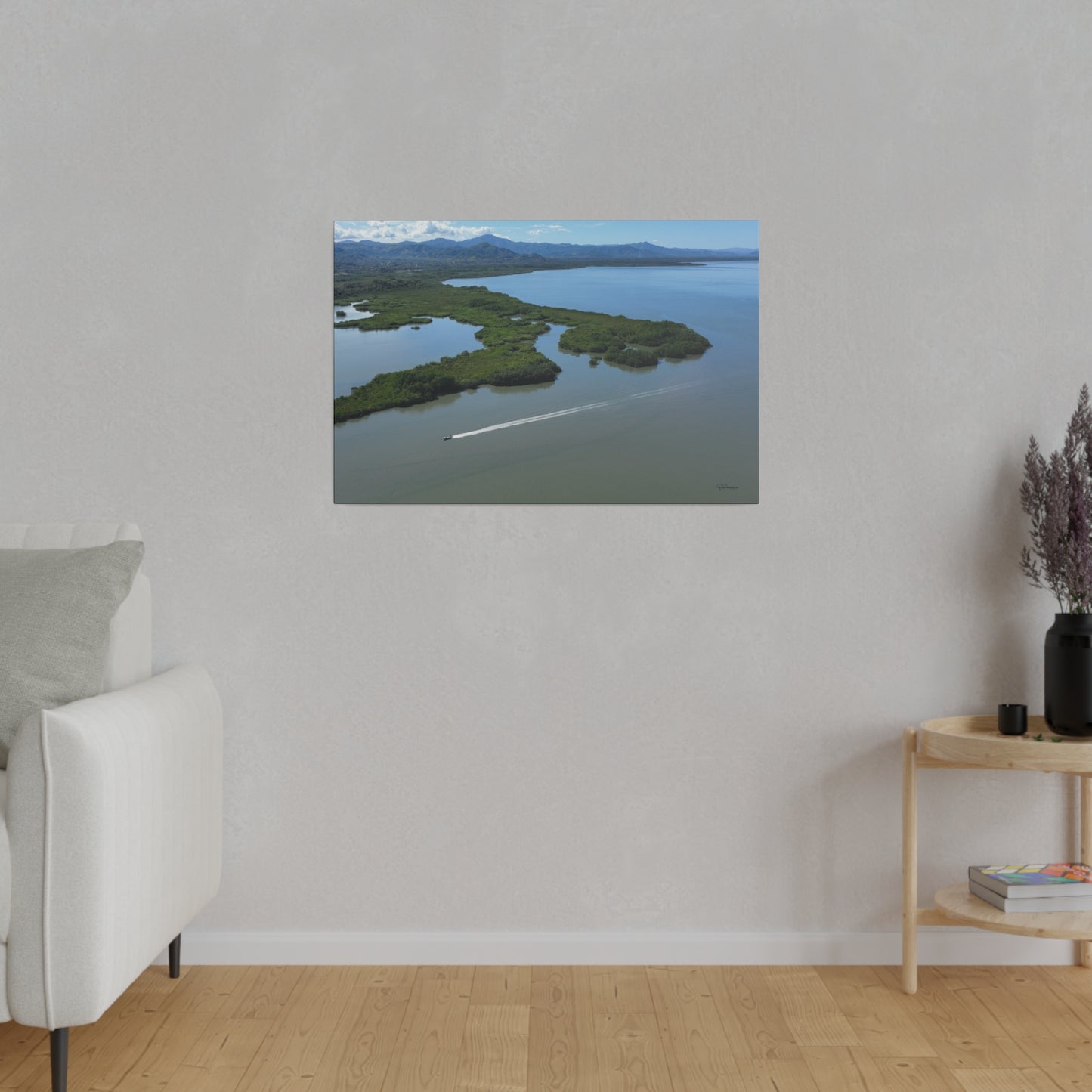 "Islas Encantadas del Golfo de Nicoya: Paraíso Tropical y Manglares Mágicos"- Canvas