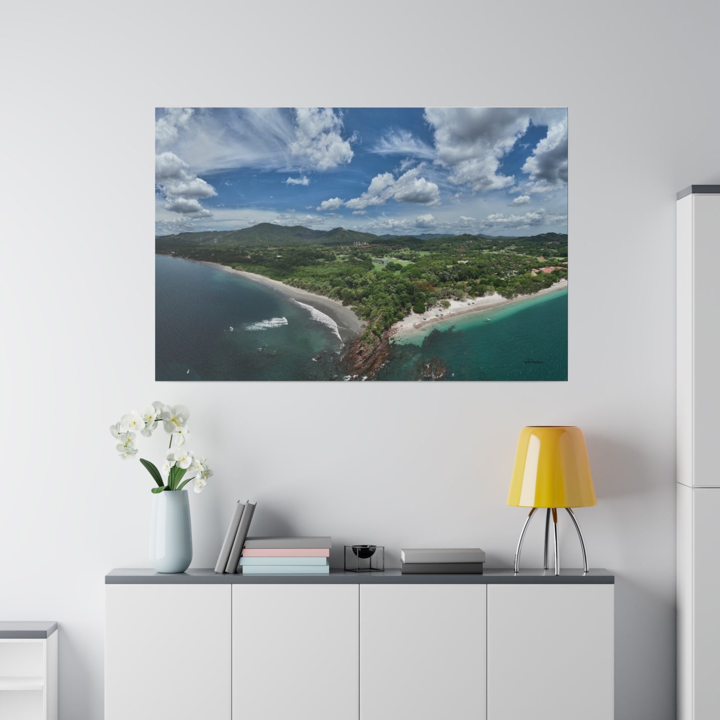 "Verdant Vistas: A Glimpse into Costa Rica's Tropical Paradise"- Canvas