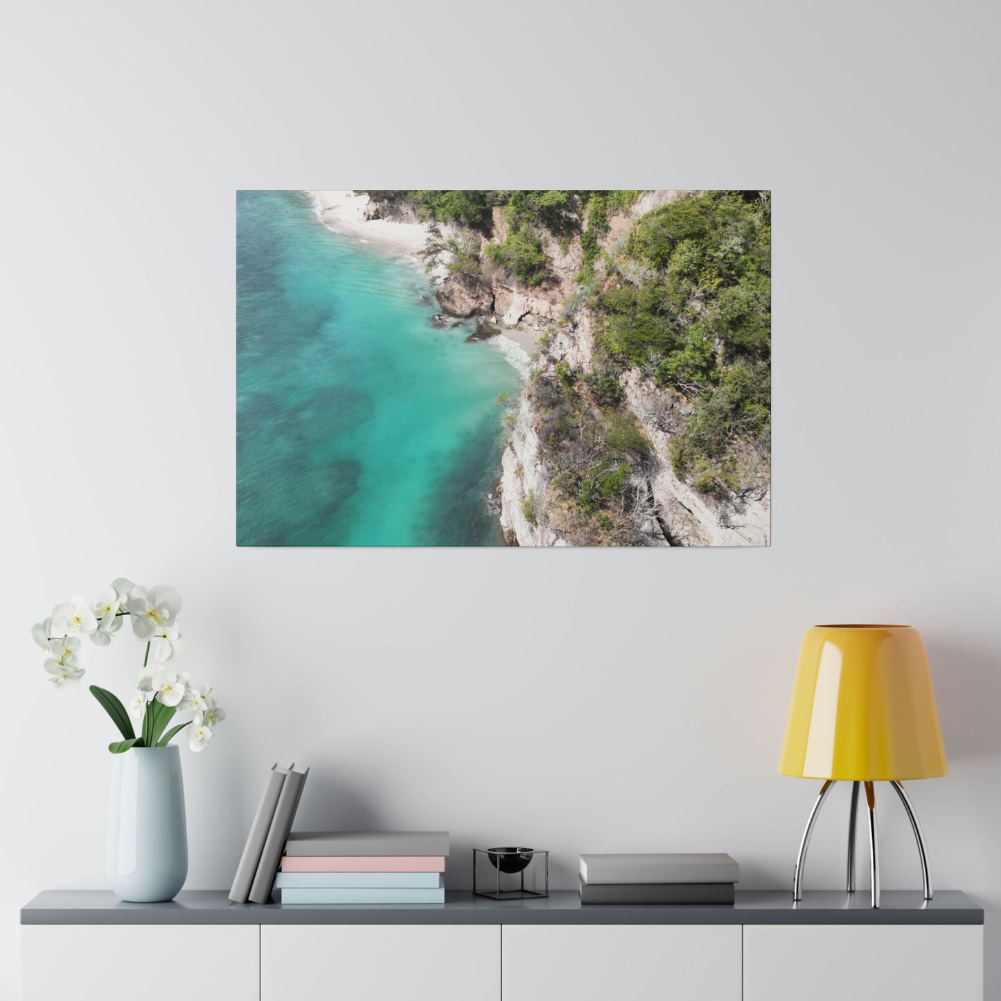 "Serenity in Sands: A Tropical Escape to Playa Quesera, Costa Rica"- Canvas