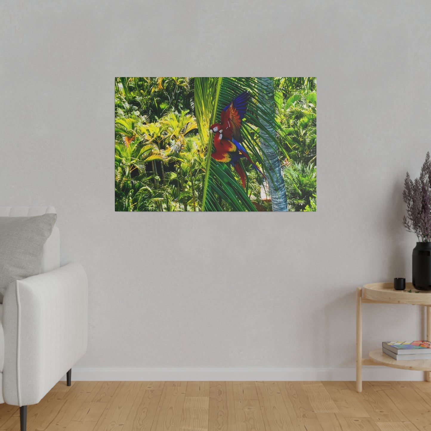 "Tropical Bliss: Malpais Beach, Costa Rica - A Playful Palette of Paradise"- Canvas