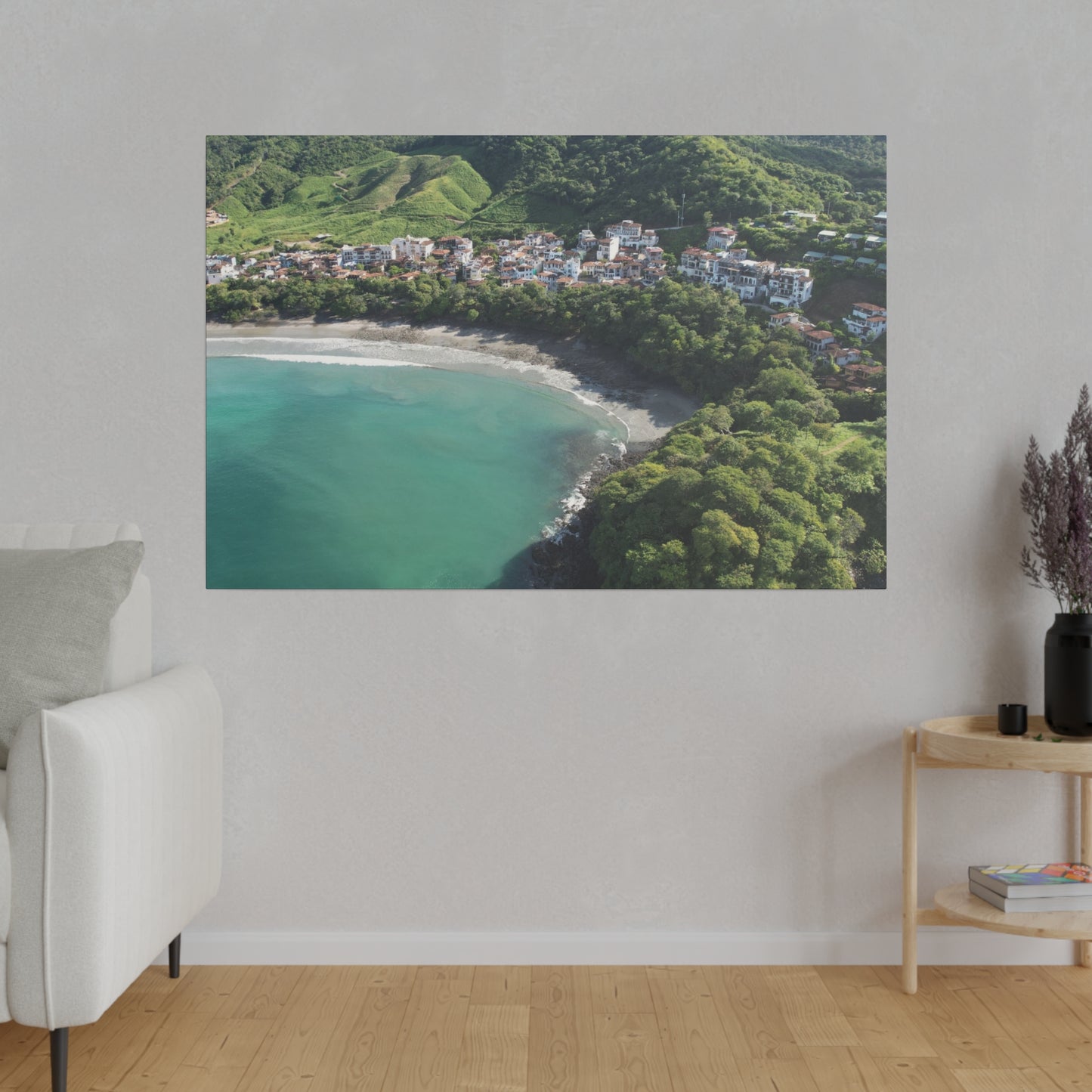 "Tropical Paradise: The Sun-soaked Splendor of Las Catalinas, Guanacaste"- Canvas