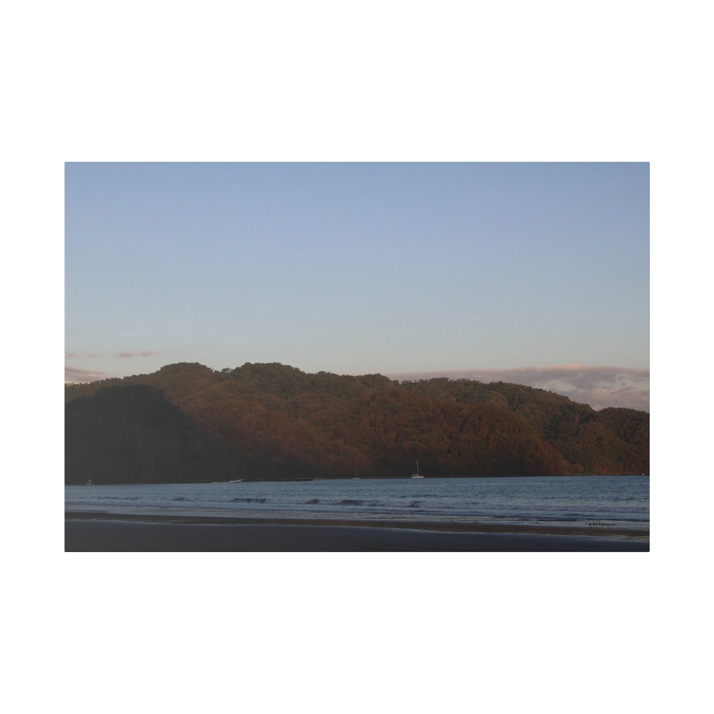 Tropical Dawn: A Costa Rica Sunrise Paradise- Canvas