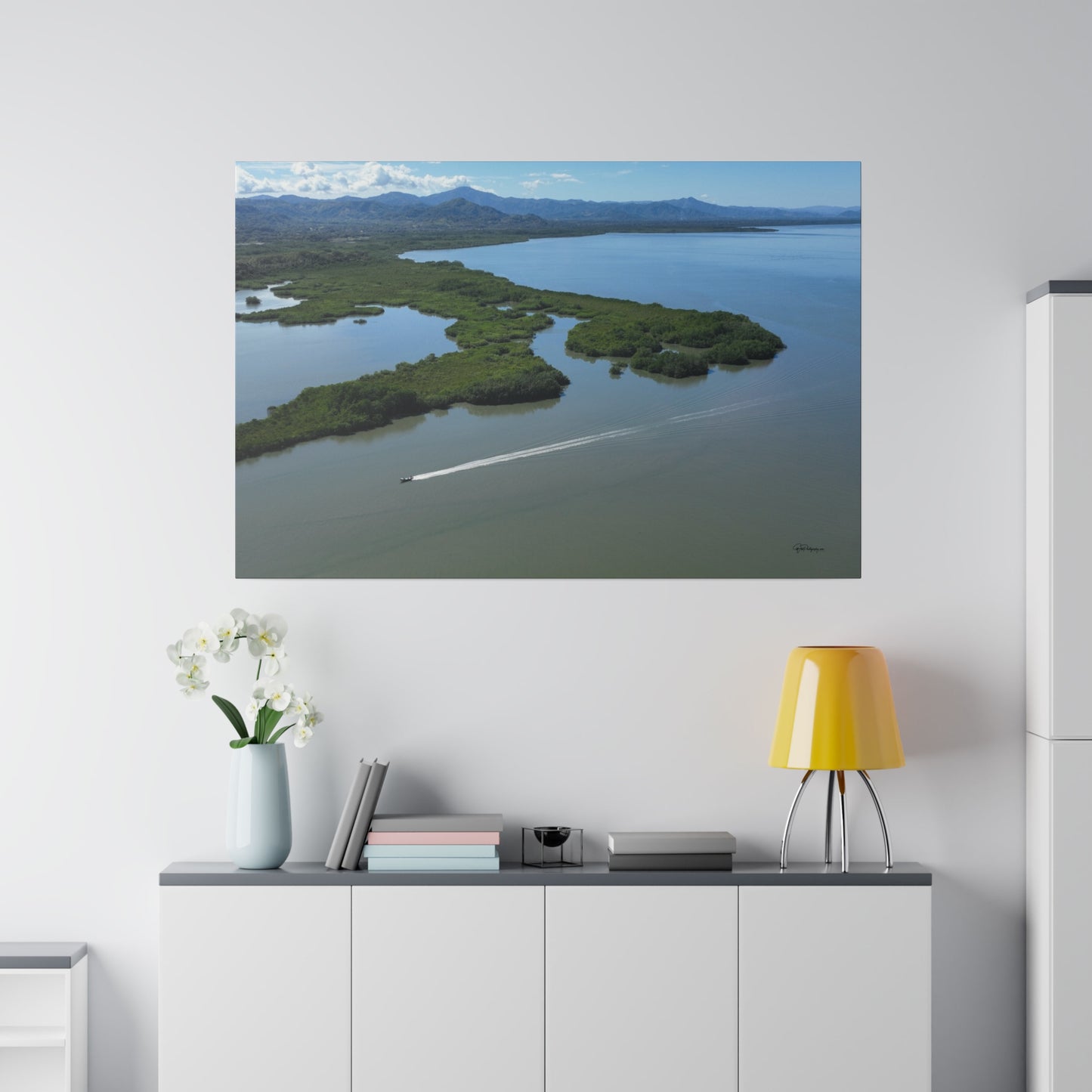 "Islas Encantadas del Golfo de Nicoya: Paraíso Tropical y Manglares Mágicos"- Canvas