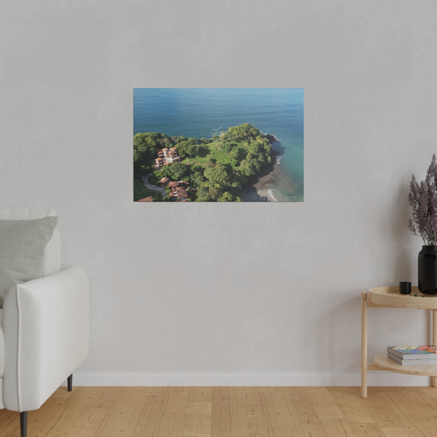 "Paradise Unveiled: Las Catalinas, Guanacaste - A Splash of Tropical Splendour"- Canvas