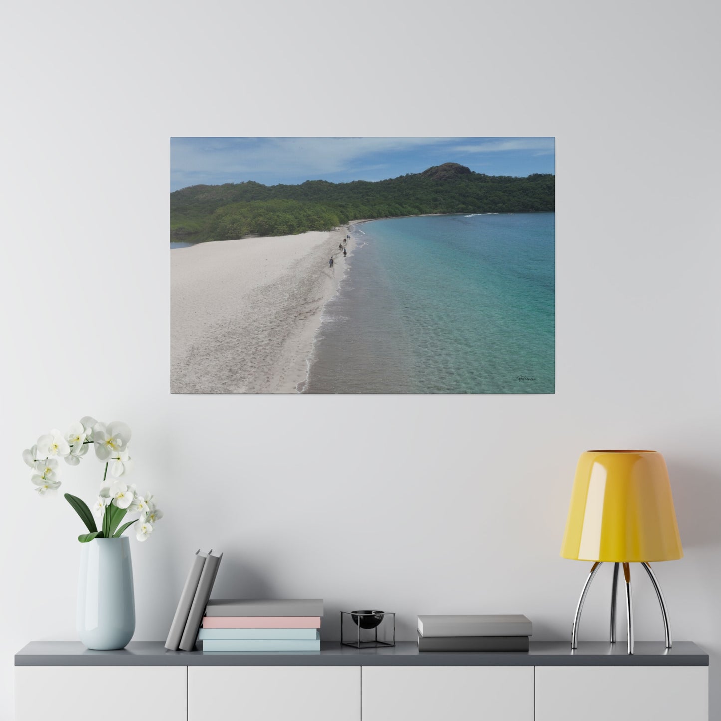 "Vibrant Vistas: A Tropical Paradise in Costa Rica"- Canvas