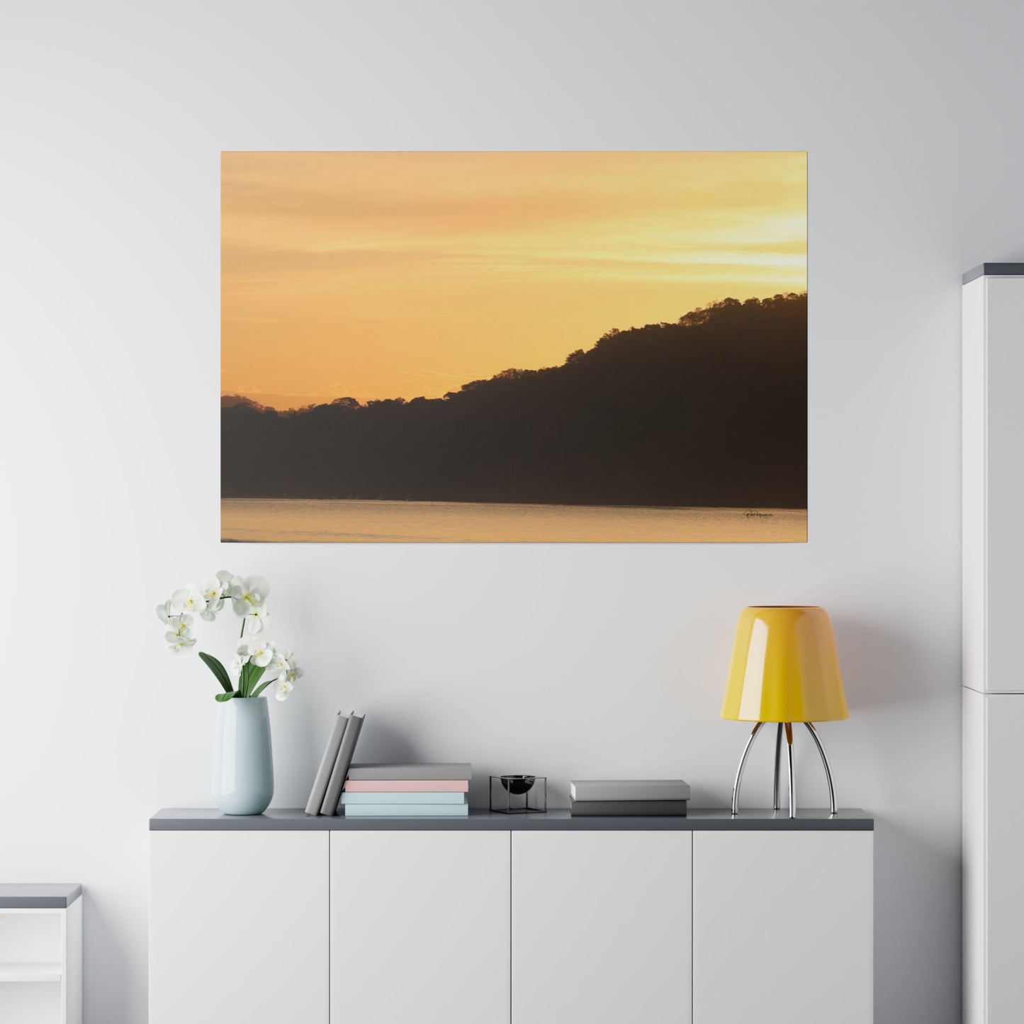 "Radiant Horizons: Costa Rica Sunrise"- Canvas