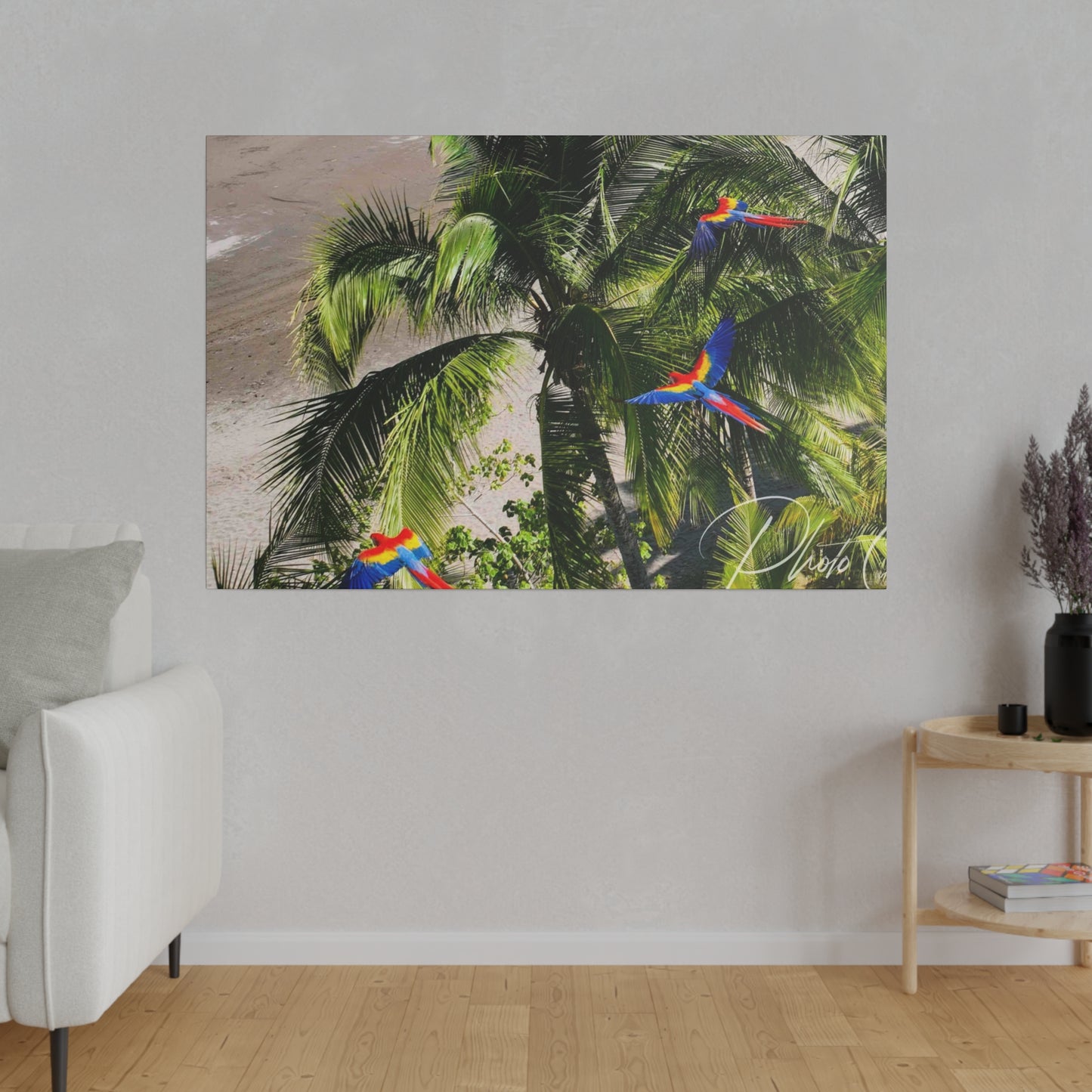 "Costa Rica: Eden's Embrace - A Tropical Tapestry"- Canvas